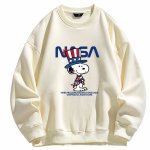 画像3: Unisex nasa xSnoopy print Sweat Shirt 　男女兼用ナサNASA×スヌーピープリントスウェットシャツ (3)