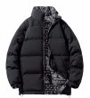 画像12: Unisex paisley reversible Down jacket  ユニセックス ペイズリーバンダナ柄リバーシブル ダウンジャケット (12)