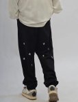 画像5: Star & Alphabet Logo embroidery Sweat Pant Jogger Pant  ユニセックス 男女兼用 スター＆アルファベットロゴ刺繍 スウェット パンツ ジョガー (5)