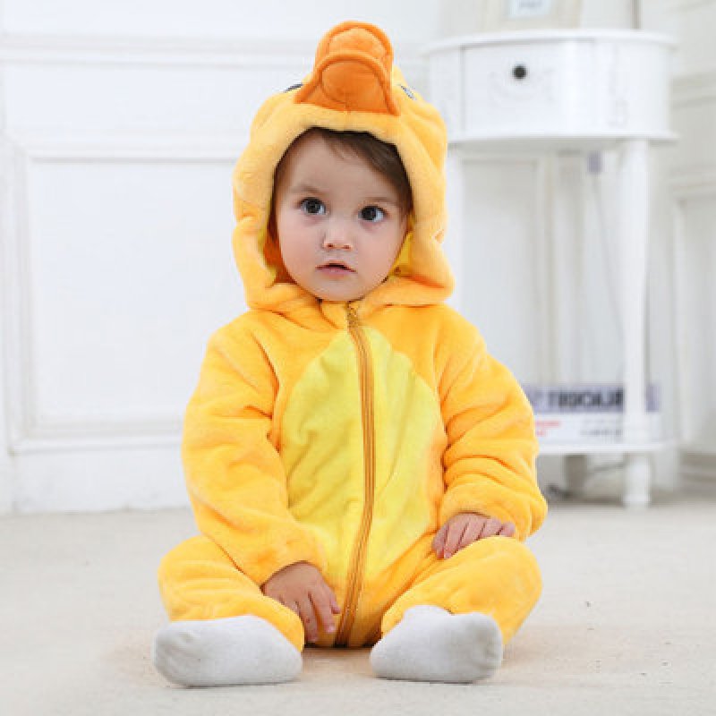 画像25: Animal Baby panda romper 赤ちゃんキッズ 子供　厚手モコモコ パンダ ロンパース つなぎ オールインワン 着ぐるみ (25)