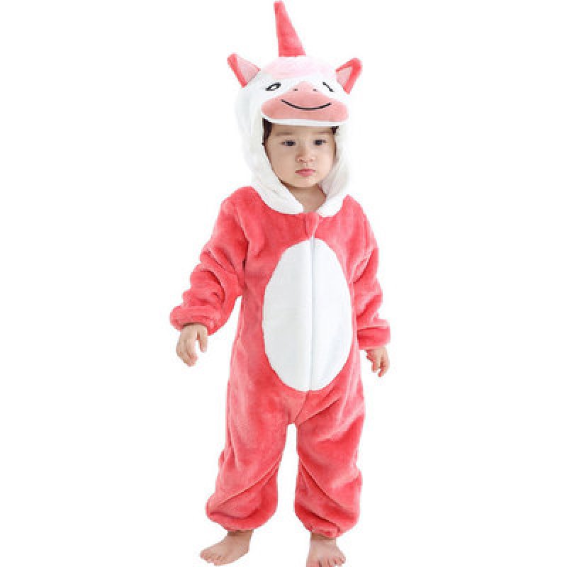 画像11: Animal Baby panda romper 赤ちゃんキッズ 子供　厚手モコモコ パンダ ロンパース つなぎ オールインワン 着ぐるみ (11)