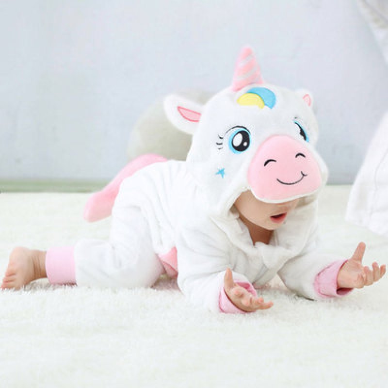 画像3: Animal Baby panda romper 赤ちゃんキッズ 子供　厚手モコモコ パンダ ロンパース つなぎ オールインワン 着ぐるみ (3)