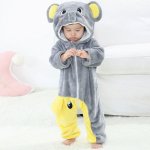 画像12: Animal Baby panda romper 赤ちゃんキッズ 子供　厚手モコモコ パンダ ロンパース つなぎ オールインワン 着ぐるみ (12)