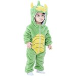 画像18: Animal Baby panda romper 赤ちゃんキッズ 子供　厚手モコモコ パンダ ロンパース つなぎ オールインワン 着ぐるみ (18)