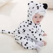 画像28: Animal Baby panda romper 赤ちゃんキッズ 子供　厚手モコモコ パンダ ロンパース つなぎ オールインワン 着ぐるみ (28)