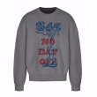 画像2:  Unisex artistic letter-printed sweatersr  ユニセックス男女兼用アートティックレタープリントプルオーバーセーター (2)