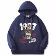 画像3: Unisex 1997 Tom & Jerry Print HoodieHoodie Hoody Sweat Shirt ユニセックス 男女兼用 1997トム＆ジェリートムとジェリープリントフーディ パーカー スウェット (3)