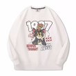 画像3: Unisex 1997 Tom & Jerry Print Sweat Shirt ユニセックス 男女兼用 1997トム＆ジェリートムとジェリープリント スウェットトレーナー (3)