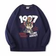 画像2: Unisex 1997 Tom & Jerry Print Sweat Shirt ユニセックス 男女兼用 1997トム＆ジェリートムとジェリープリント スウェットトレーナー (2)