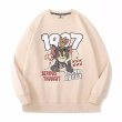 画像1: Unisex 1997 Tom & Jerry Print Sweat Shirt ユニセックス 男女兼用 1997トム＆ジェリートムとジェリープリント スウェットトレーナー (1)