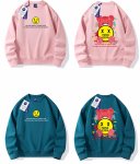 画像8: Unisex Print Sweat Shirt ユニセックス 男女兼用 NASA GISS×スマイルベア熊プリント スウェットトレーナー (8)