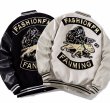 画像5: NASA×Skull x dog embroidered baseball jacket stadium jacket baseball uniform jacket blouson  ユニセックス 男女兼用NASAナサ×スカル×ドッグ刺繍スタジアムジャンパー スタジャン MA-1 ボンバー ジャケット ブルゾン (5)