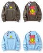 画像4: Unisex Print Sweat Shirt ユニセックス 男女兼用 NASA GISS×スマイルベア熊プリント スウェットトレーナー (4)