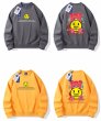 画像5: Unisex Print Sweat Shirt ユニセックス 男女兼用 NASA GISS×スマイルベア熊プリント スウェットトレーナー (5)