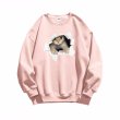 画像7: Unisex  3d cat print Sweat Shirt ユニセックス 男女兼用3Dキャット猫プリントプリント スウェットトレーナー (7)