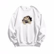 画像2: Unisex  3d cat print Sweat Shirt ユニセックス 男女兼用3Dキャット猫プリントプリント スウェットトレーナー (2)