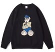 画像2: Unisex  animal  print Sweat Shirt ユニセックス 男女兼用アニマルプリント スウェットトレーナー (2)