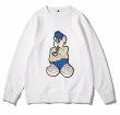 画像1: Unisex  animal  print Sweat Shirt ユニセックス 男女兼用アニマルプリント スウェットトレーナー (1)