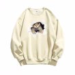 画像5: Unisex  3d cat print Sweat Shirt ユニセックス 男女兼用3Dキャット猫プリントプリント スウェットトレーナー (5)