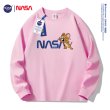 画像3: Unisex Tom and Jerry Jerry x Nasa print sweat shirts ユニセックス 男女兼用トムとジェリージェリー×ナサ プルオーバ スエットトレーナー (3)