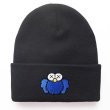 画像1: Unisex Kaws × Sesame Street Design Elmo&Cookie Monster Beanie hat Knit Cap ユニセックス 男女兼用 カウズ × セサミストリート デザイン エルモ＆クッキーモンスター ニット帽 ニットキャップ ビーニー (1)