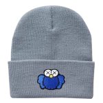 画像3: Unisex Kaws × Sesame Street Design Elmo&Cookie Monster Beanie hat Knit Cap ユニセックス 男女兼用 カウズ × セサミストリート デザイン エルモ＆クッキーモンスター ニット帽 ニットキャップ ビーニー (3)