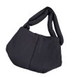 画像2: solid color down tote shoulder bag tote Shoulder  Bag 　ソリッドカラーダウンショルダートートクロスボディーバックハンドバッグ  (2)