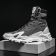 画像10:  Unisex Mens high-top leather boots Sneakers ハイカットレースアップ レザーブーツ スニーカー  (10)