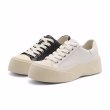 画像4: women's cow split leather lace-up platform SNEAKERS　厚底プラットフォームスプリットレザーレースアップスニーカー (4)