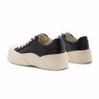 画像2: women's cow split leather lace-up platform SNEAKERS　厚底プラットフォームスプリットレザーレースアップスニーカー (2)