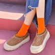 画像6: Woman's velvet thick-soled drawstring sports sneaker boots   ドローストリング巾着プラットフォーム厚底スニーカーブーツ (6)