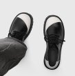 画像4: Bicolor derby performance lace-up shoes LEATHER SLIP-ONS loafers   男女兼用レザー厚底プラットフォームバイカラーダービーパフォーマンスレースアップ ローファースリッポン シューズ (4)