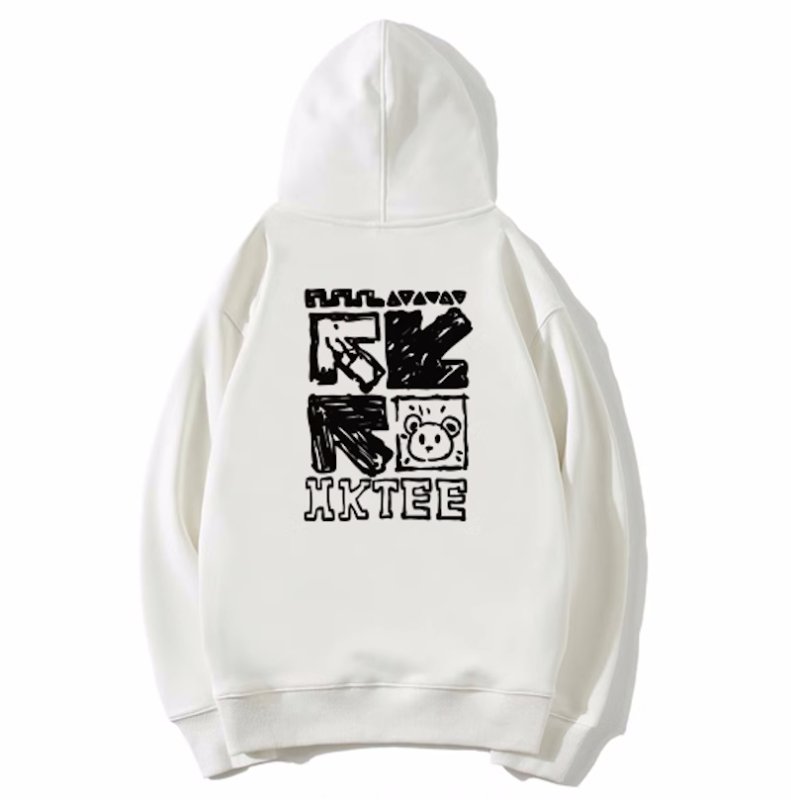 画像8: MKTEE bear print hoodie    ユニセックス 男女兼用MKTEEベアプリントフーディパーカー (8)