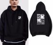 画像10: MKTEE bear print hoodie    ユニセックス 男女兼用MKTEEベアプリントフーディパーカー (10)