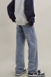 画像5: patch embroidered denim jeans Pant  ユニセックス 男女兼用 デニム刺繍エンブレムデニムジーンズ  パンツ  (5)