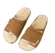 画像3: nubuck leather open toe rabbit fur warm sandals スエードラビットファーサンダル　スリッパ (3)