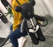 画像3: Kaws Bone Bear Style Bag Backpack カウズ ボーン ベア スタイル バッグ バックパック リュックサック (3)