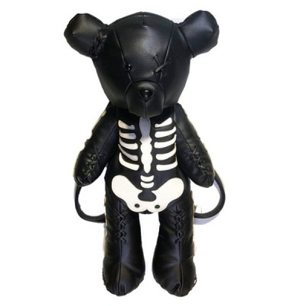 画像1: Kaws Bone Bear Style Bag Backpack カウズ ボーン ベア スタイル バッグ バックパック リュックサック (1)