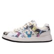 画像1:  Unisex Mens Kaws x Graphic Spiritual Guy Sneakers　ユニセックスカウズ×グラフィックレースアップ レザー スニーカー  (1)