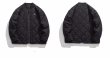 画像8: Diamond-shaped quilted down jacket stadium jumper jacket  blouson  ユニセックス 男女兼用ダイアモンドシェイドキルティングダウンジャケットジャンパー  ブルゾン (8)