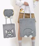 画像7: tom and jerry  fur tote Shoulder  Bag 　トムとジェリートム＆ジェリーファートート ショルダーバックハンドバッグ  (7)
