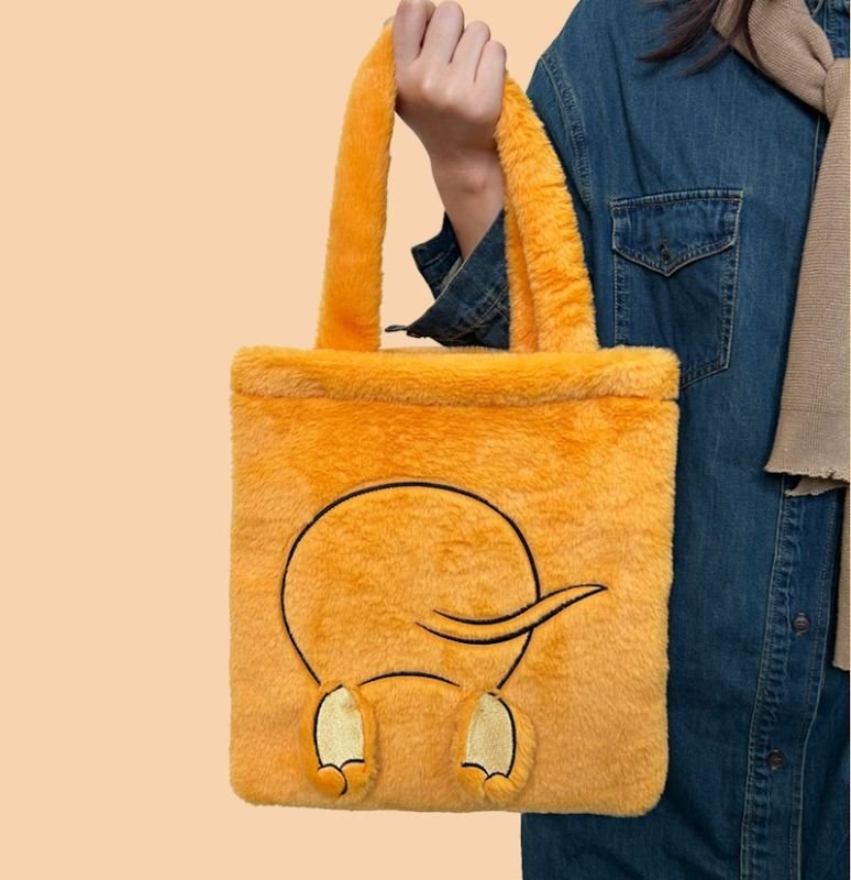 画像5: tom and jerry  fur tote Shoulder  Bag 　トムとジェリートム＆ジェリーファートート ショルダーバックハンドバッグ  (5)