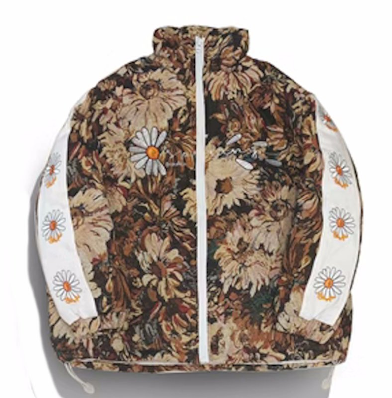 画像3: Daisy Gobelins weaving & embroidery  jacket stadium jacket  blouson  ユニセックス 男女兼用デイジーゴブラン織り&刺繍スタンドカラージャケットスタジアムジャンパー スタジャン  ブルゾン (3)