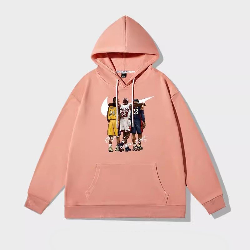 画像8: NBA Basket Legend Players Triple 3 "Jordan,Kobe,LeBron" Print Unisex Hoodie Hoody Sweat 8 colors ユニセックス 男女兼用 NBA バスケット レジェンド トリプル3 ジョーダン、コービー、レブロン スウェット フーディ パーカー 8色 (8)