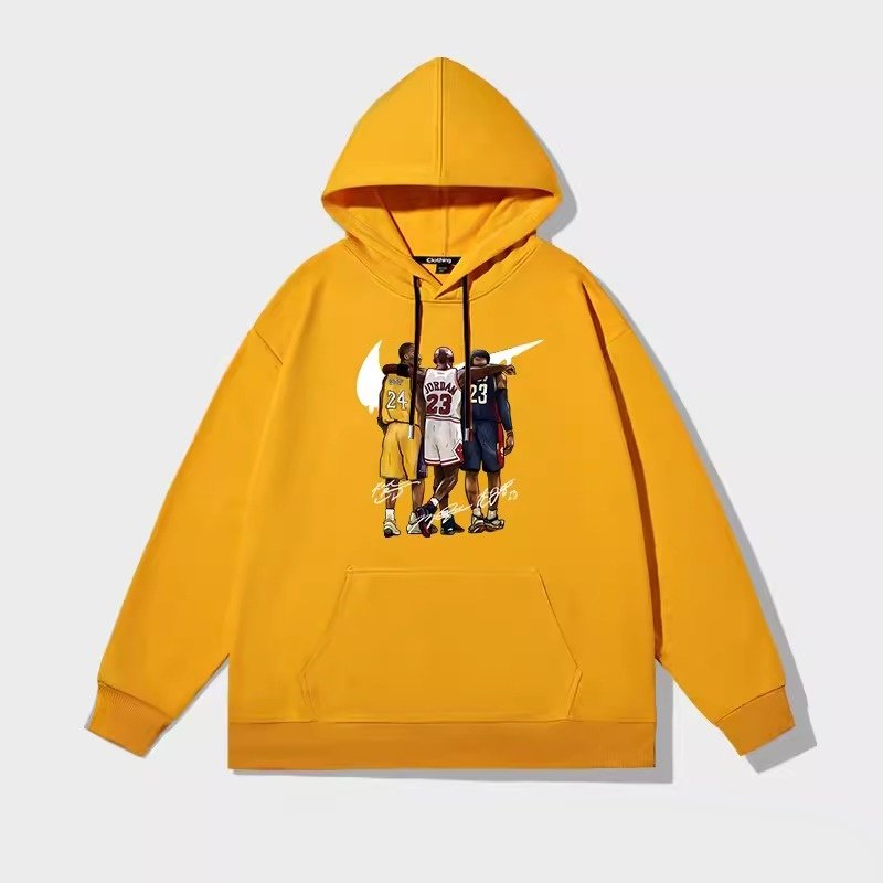 画像6: NBA Basket Legend Players Triple 3 "Jordan,Kobe,LeBron" Print Unisex Hoodie Hoody Sweat 8 colors ユニセックス 男女兼用 NBA バスケット レジェンド トリプル3 ジョーダン、コービー、レブロン スウェット フーディ パーカー 8色 (6)