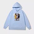 画像4: NBA Basket Legend Players Triple 3 "Jordan,Kobe,LeBron" Print Unisex Hoodie Hoody Sweat 8 colors ユニセックス　男女兼用　NBA　バスケット　レジェンド　トリプル３　ジョーダン、コービー、レブロン スウェット　フーディ　パーカー　8色 (4)