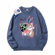 画像4: NASA×Bugs Bunny Sweatshirt Rabbit print  Sweat   ユニセックス 男女兼用NASAナサ×バッグスバニースエットラビットスエット (4)