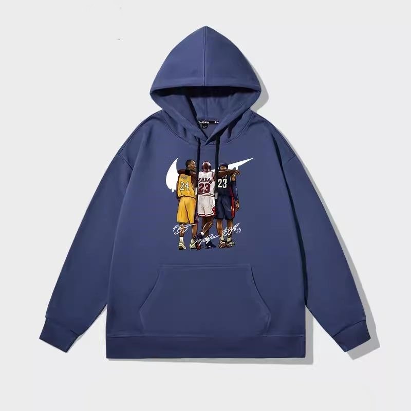 画像5: NBA Basket Legend Players Triple 3 "Jordan,Kobe,LeBron" Print Unisex Hoodie Hoody Sweat 8 colors ユニセックス 男女兼用 NBA バスケット レジェンド トリプル3 ジョーダン、コービー、レブロン スウェット フーディ パーカー 8色 (5)