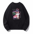 画像2: NASA×Bugs Bunny Sweatshirt Rabbit print  Sweat   ユニセックス 男女兼用NASAナサ×バッグスバニースエットラビットスエット (2)
