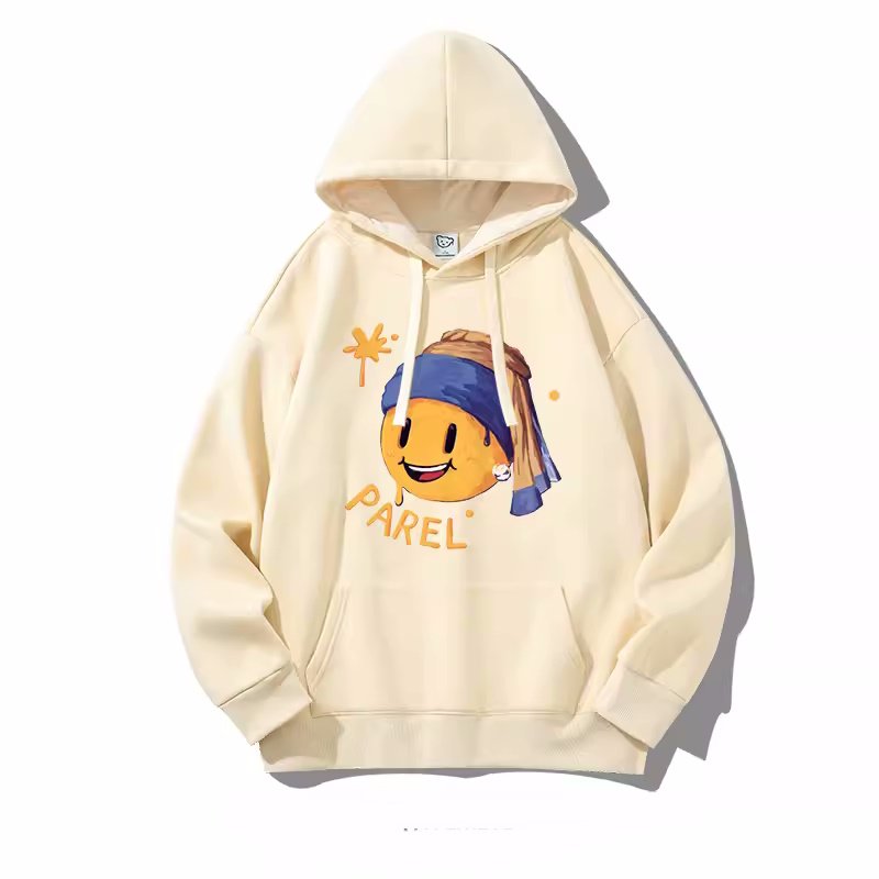 画像3: Unisex Girl with a Pearl Earring x Smile Hoody ユニセックス 男女兼用  真珠の耳飾りの少女×スマイルフーディ パーカー (3)